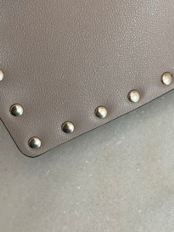 Valentino Nude Envelope Studded Clutch