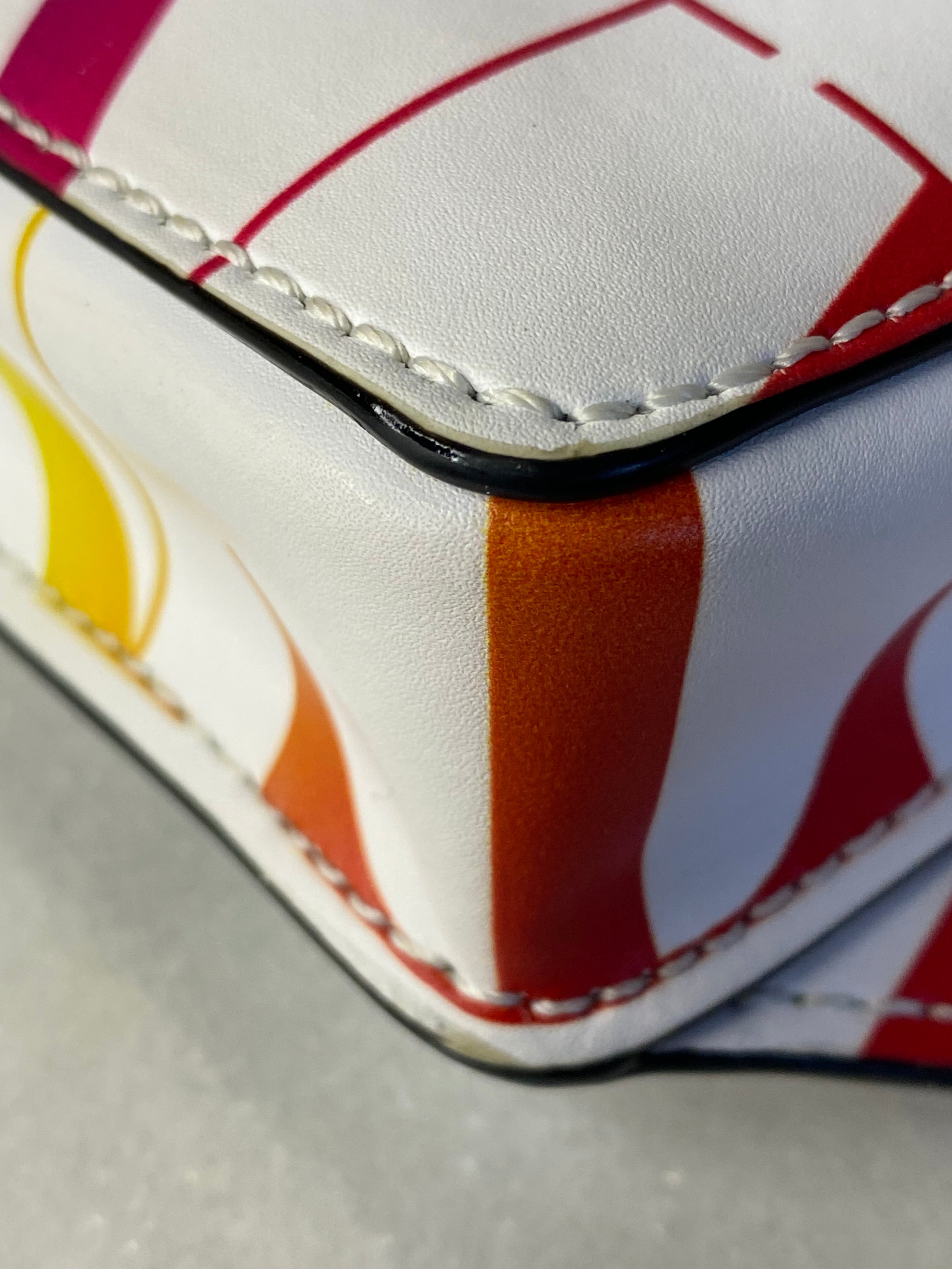 VAlentino White Multicolor VLTN Waist Bag