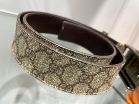 Gucci Bicolor GG Printed Belt