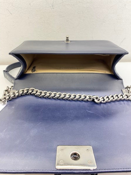 Chanel Blue Boy Medium Bag