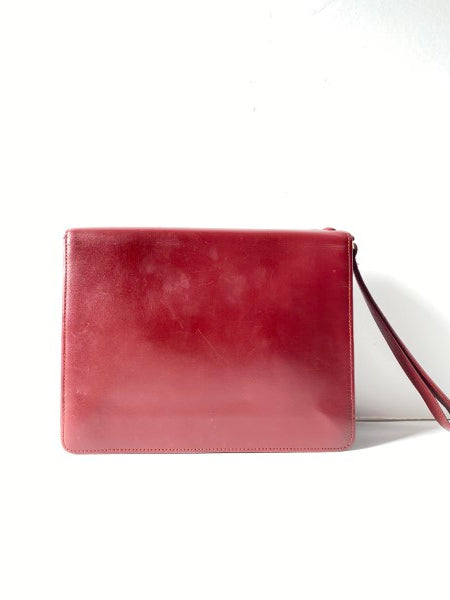 Cartier Dark Red Clutch