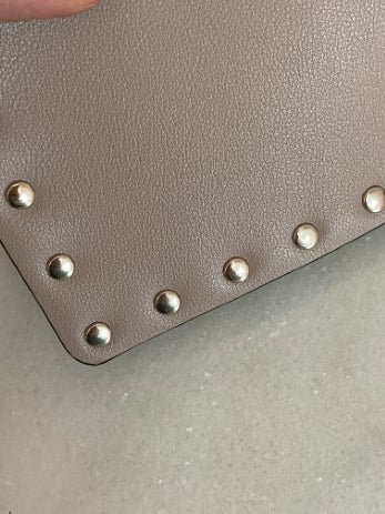 Valentino Nude Envelope Studded Clutch