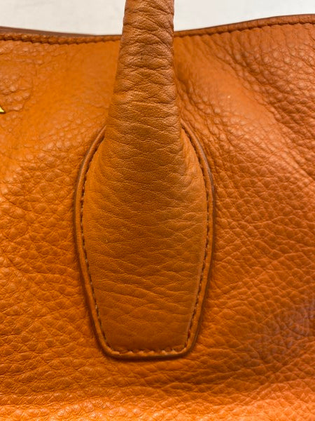 Prada Orange Vitello Daino Bag