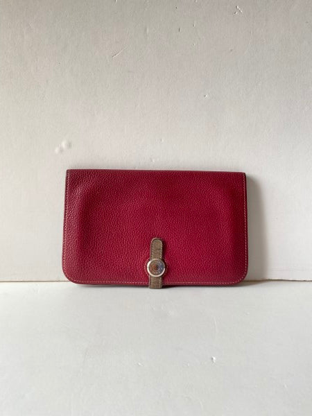 Hermes Bicolor Dogon Long Wallet