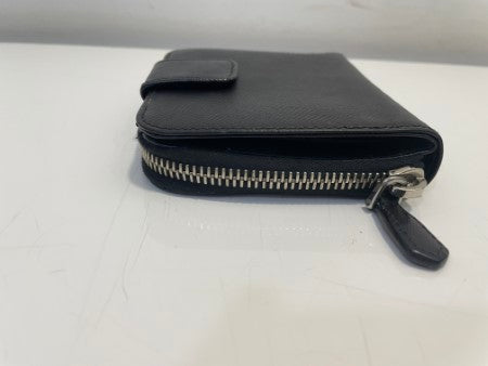 Prada Black Compact Wallet