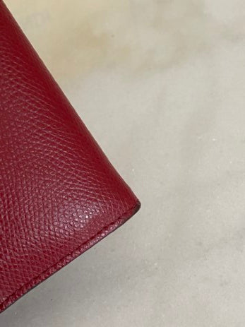 Fendi Burgundy Long Wallet