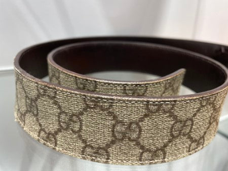 Gucci Bicolor GG Printed Belt