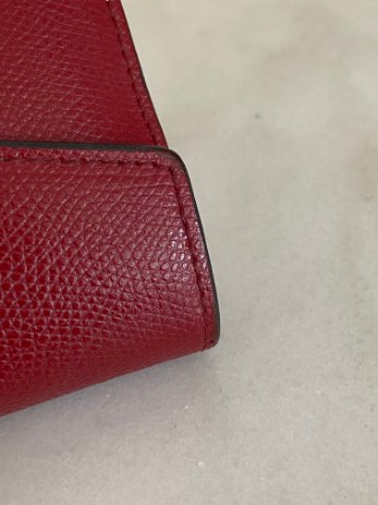 Fendi Burgundy Long Wallet