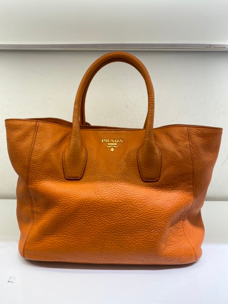 Prada Orange Vitello Daino Bag