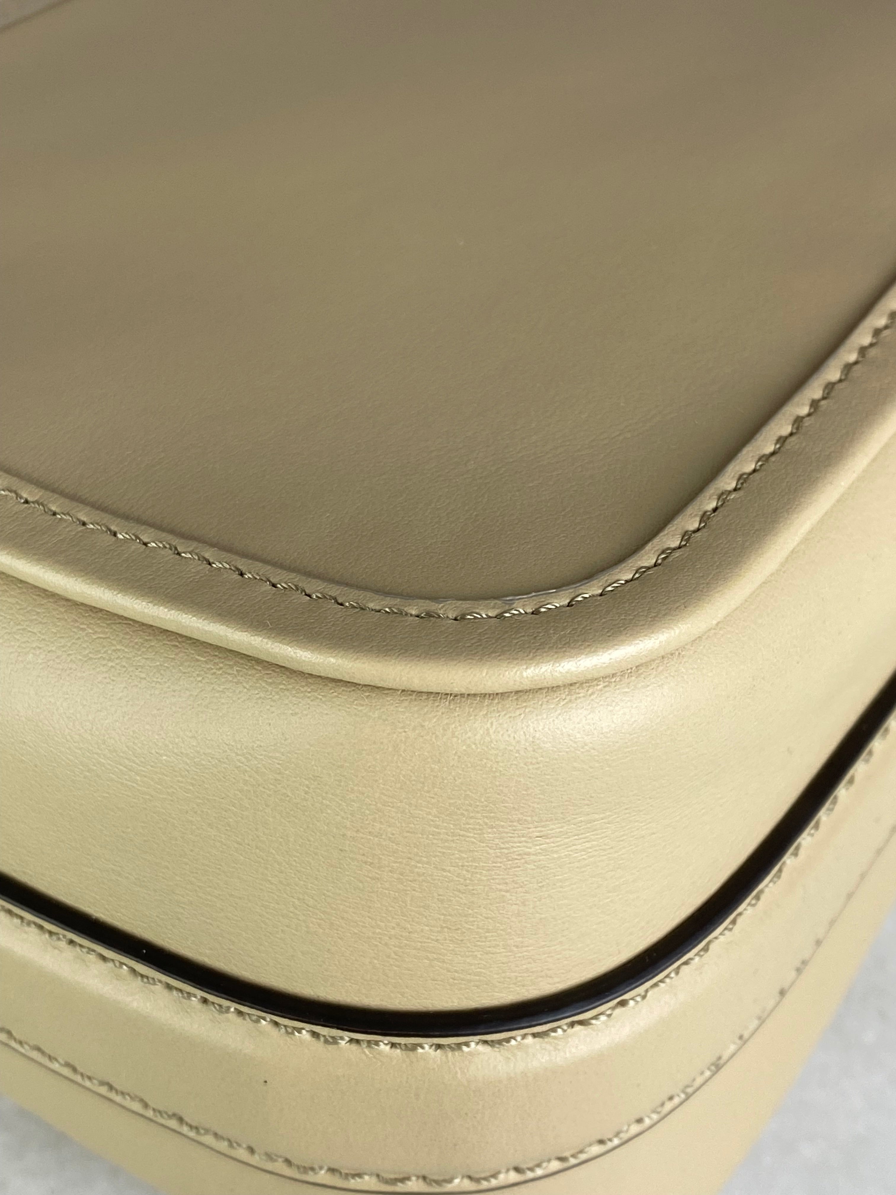 Fendi Beige Opaco F Amido Camera Crossbody Bag