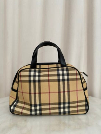 Burberry Black House Check Tote Bag