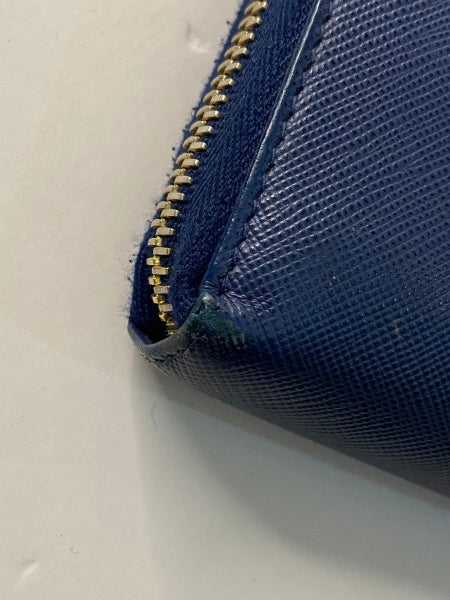 Prada Blue Wallet