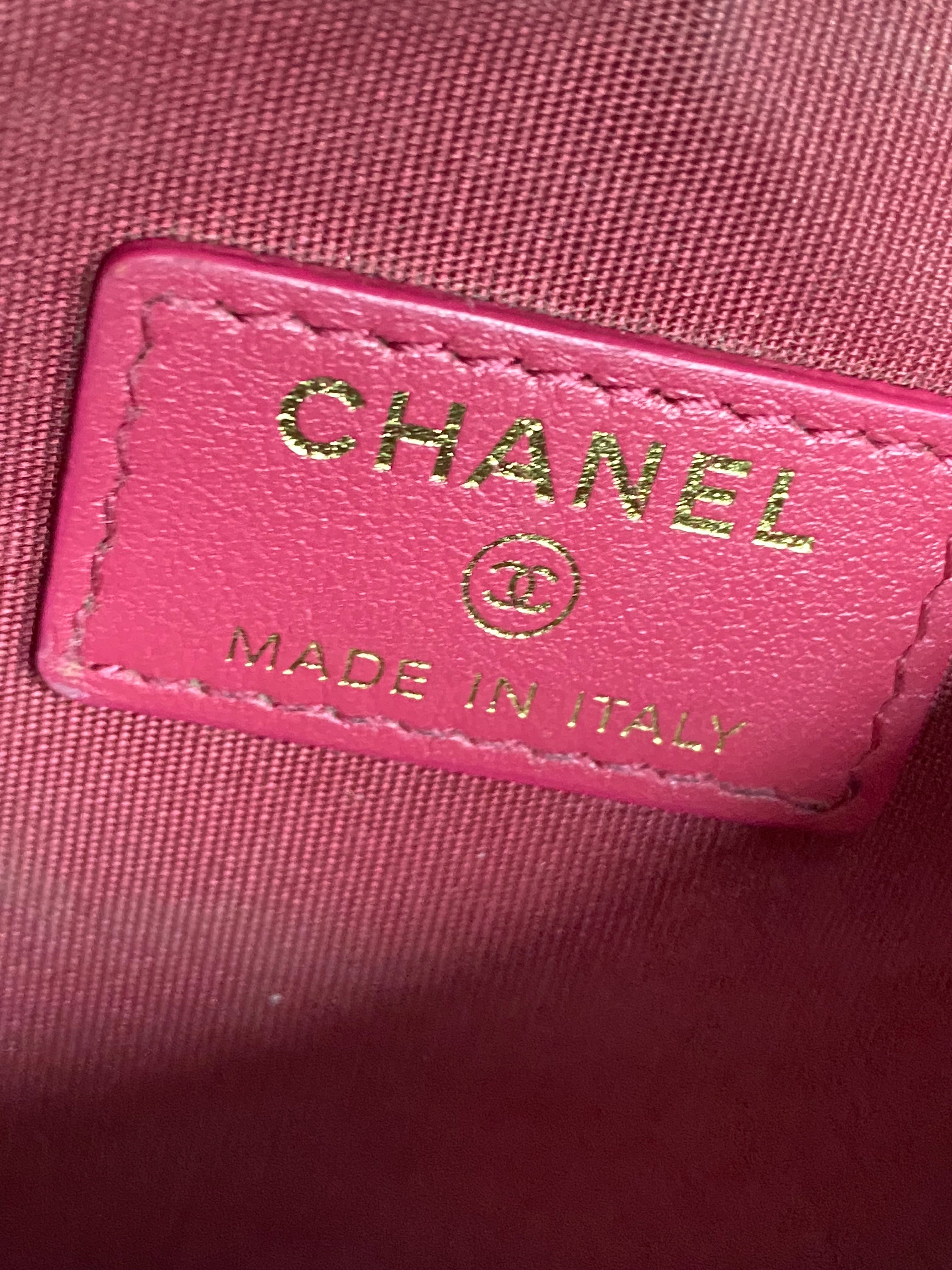 Chanel Pink Phone Holder