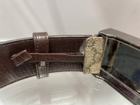 Gucci Bicolor GG Printed Belt