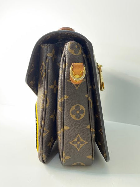 Louis Vuitton Monogram Ltd.Ed Patches Pochette Metis Crossbody Bag