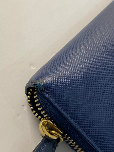 Prada Blue Wallet