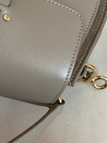 Chloe Grey Tess small Top Handle Bag