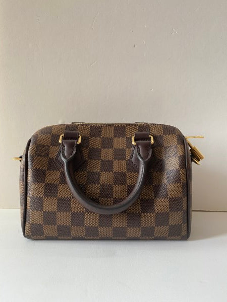 Louis Vuitton Ebene Bandouliere Speedy 20 Bag