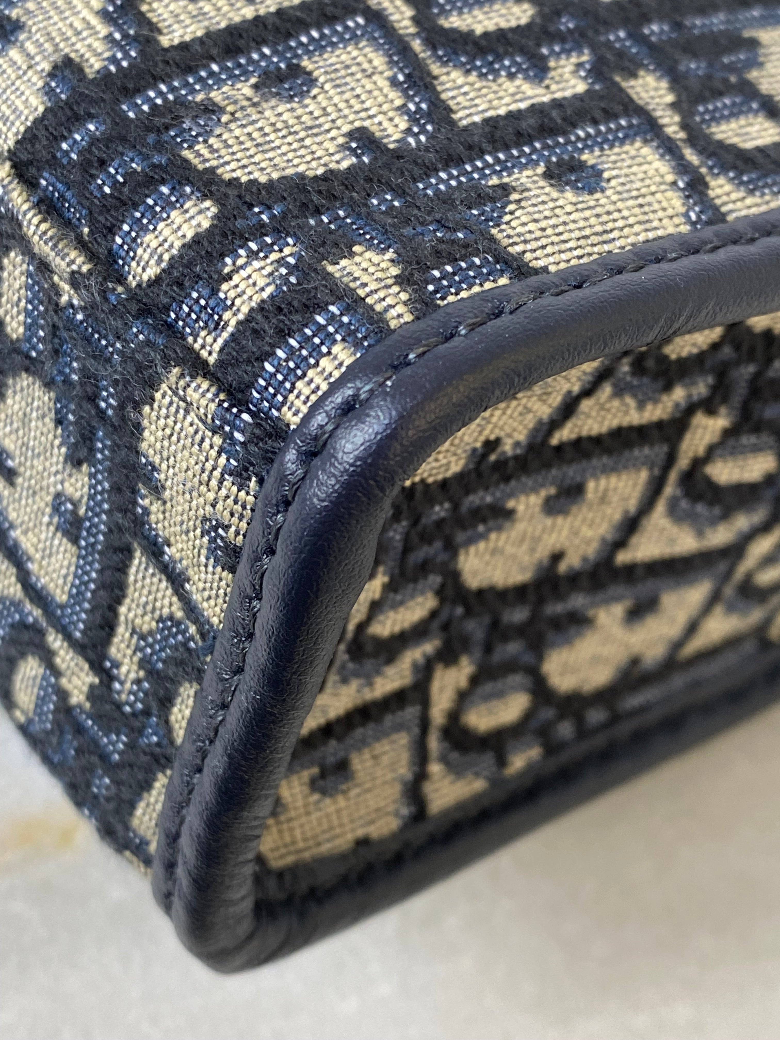 Christian Dior Blue 30 Montaigne Dea Pouch