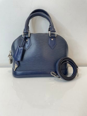 Louis Vuitton Dark Blue Alma BB Bag