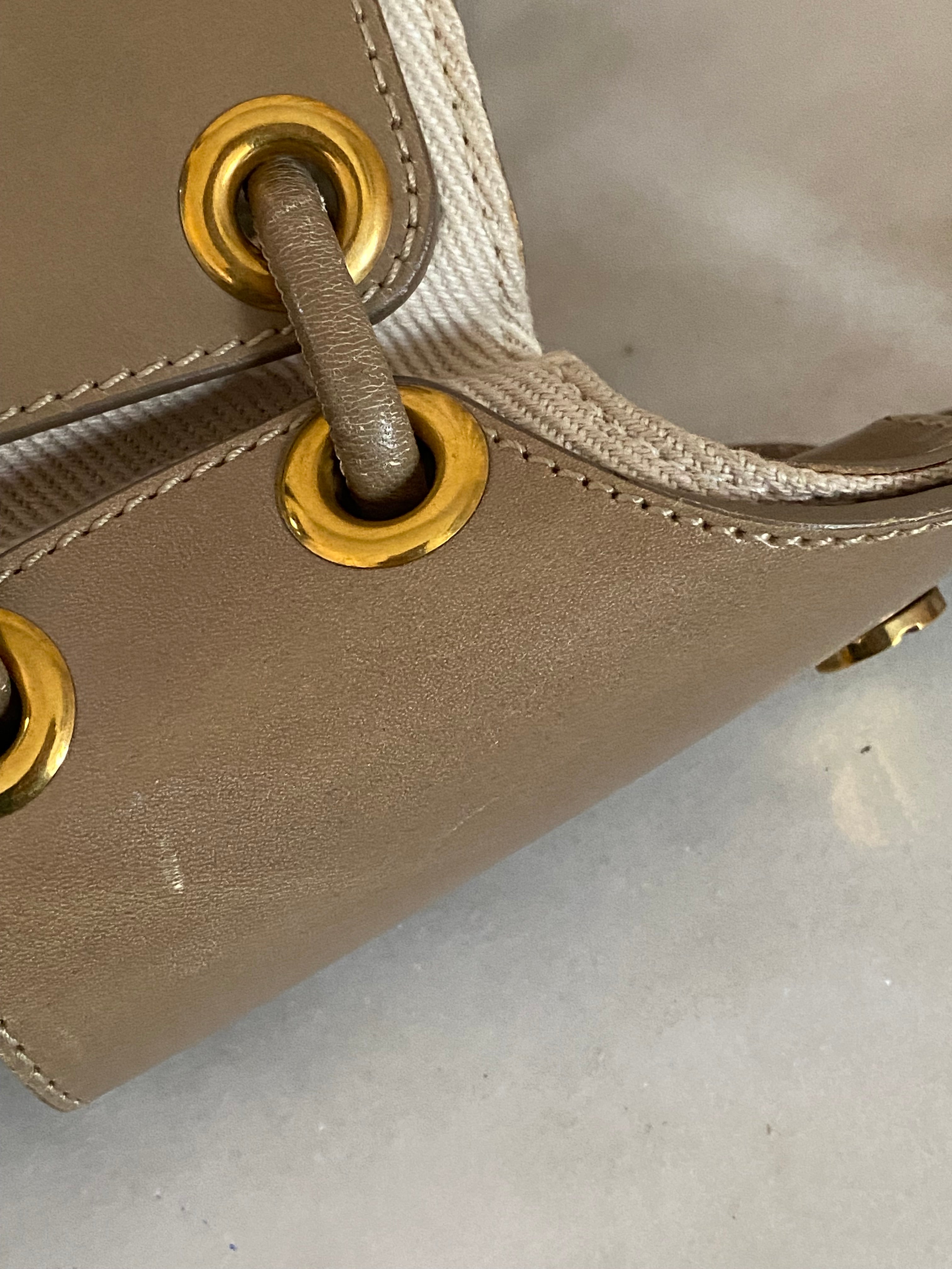 Burberry Bicolor Shoulder Bag