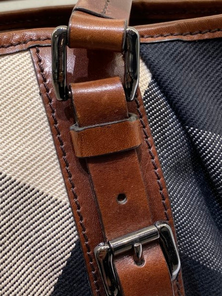 Burberry Brown Bridle House Check Bag