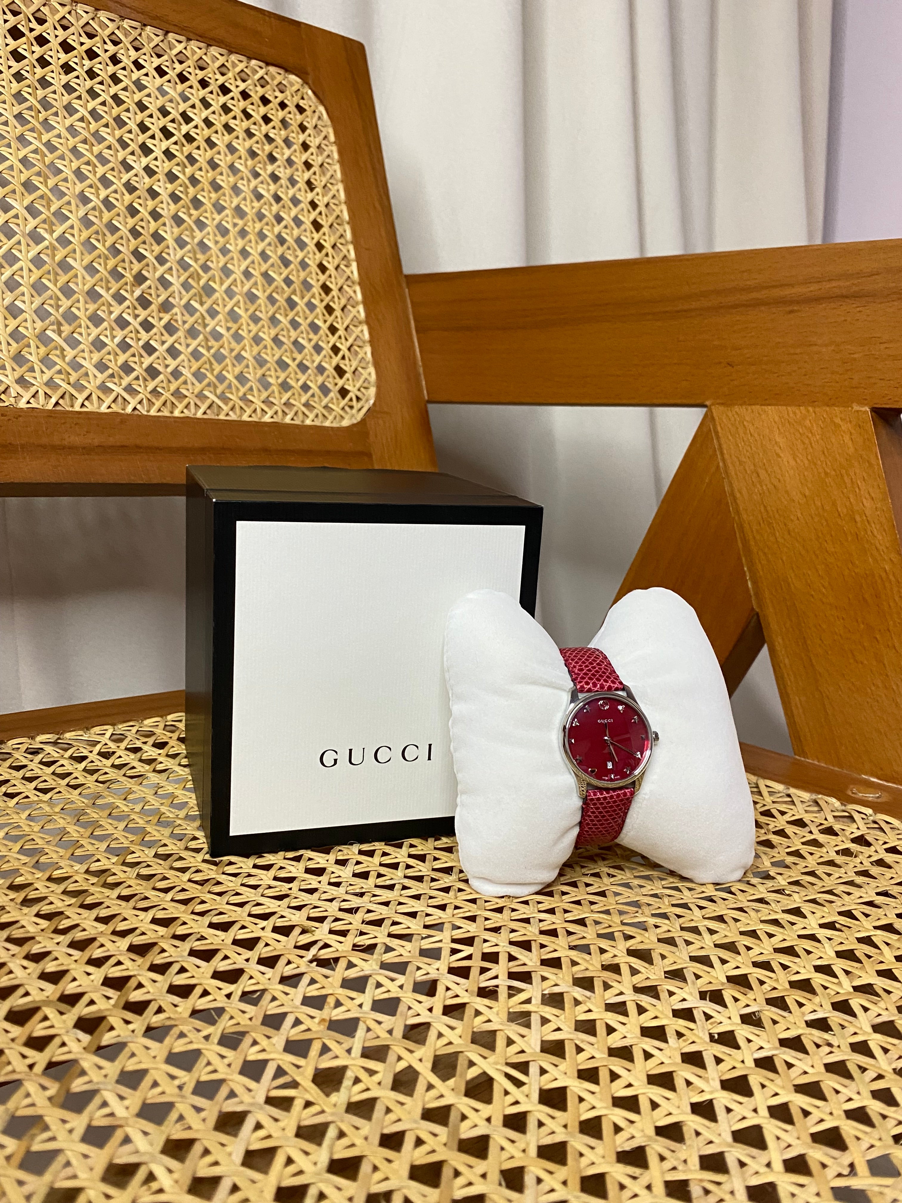 Gucci Stainless Steel G-Timeless Watch