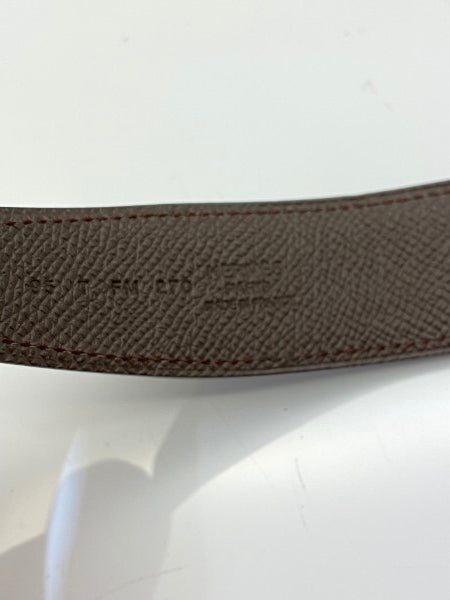 Hermes Bicolor Reversible Buckle Belt