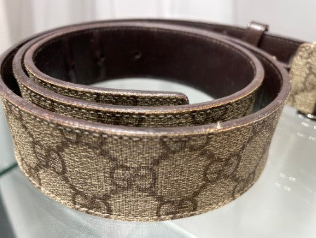 Gucci Bicolor GG Printed Belt