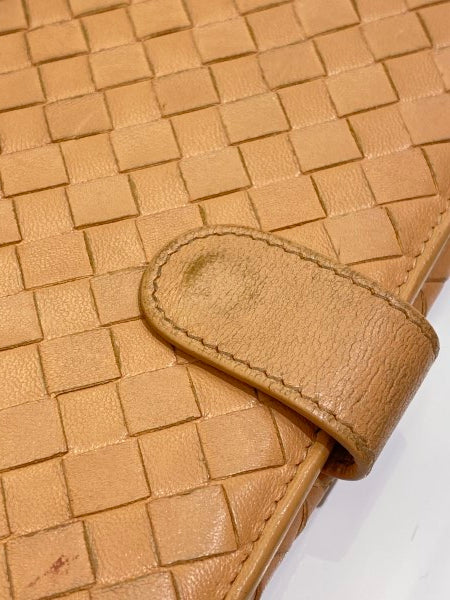 Bottega Veneta Nude Long Wallet