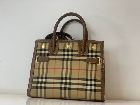 Burberry Title Vintage Check Small Bag