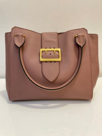 Burberry Pink Buckle Medium Tote Bag