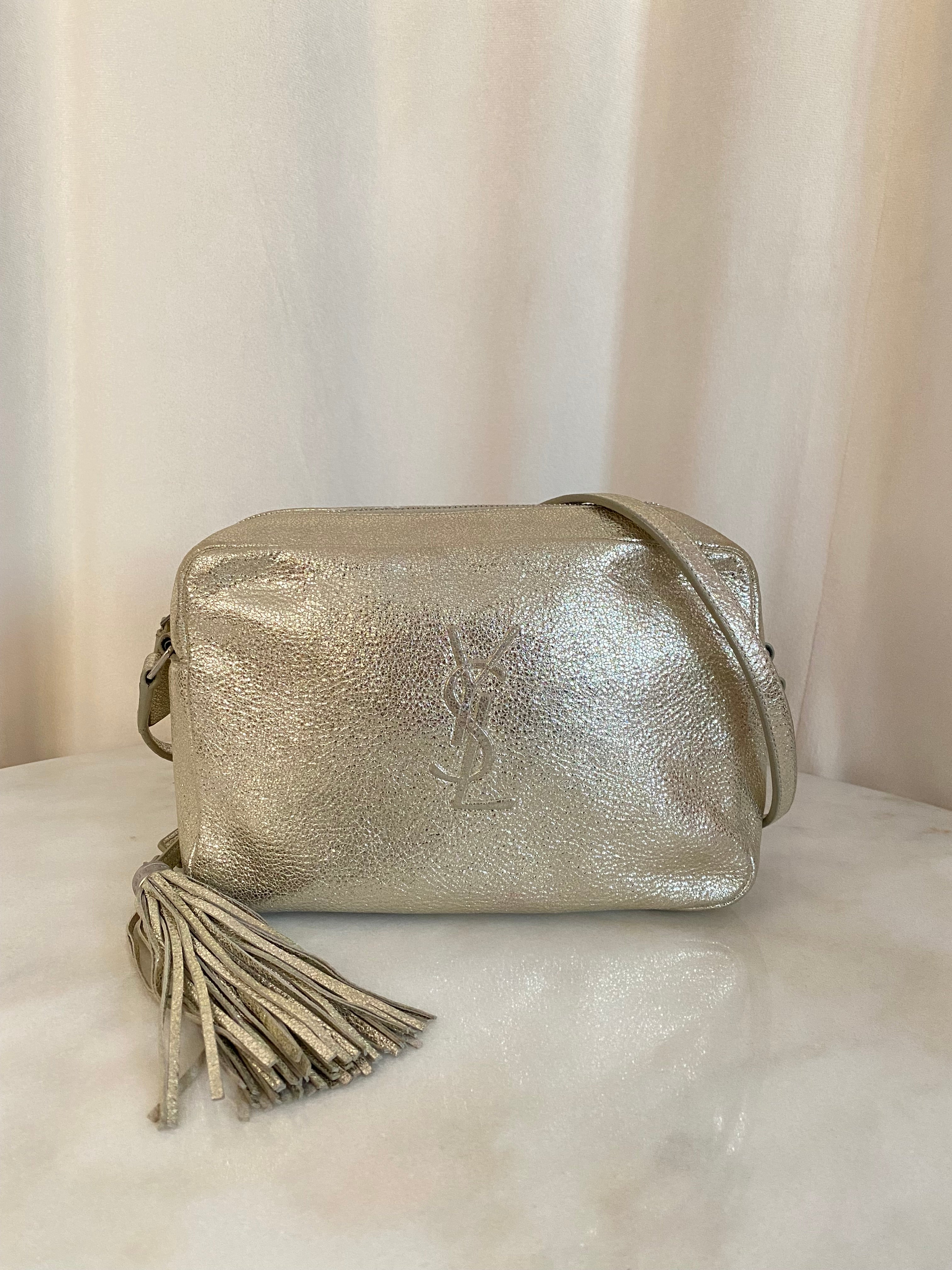 YSL Gold Lou Camera Bag