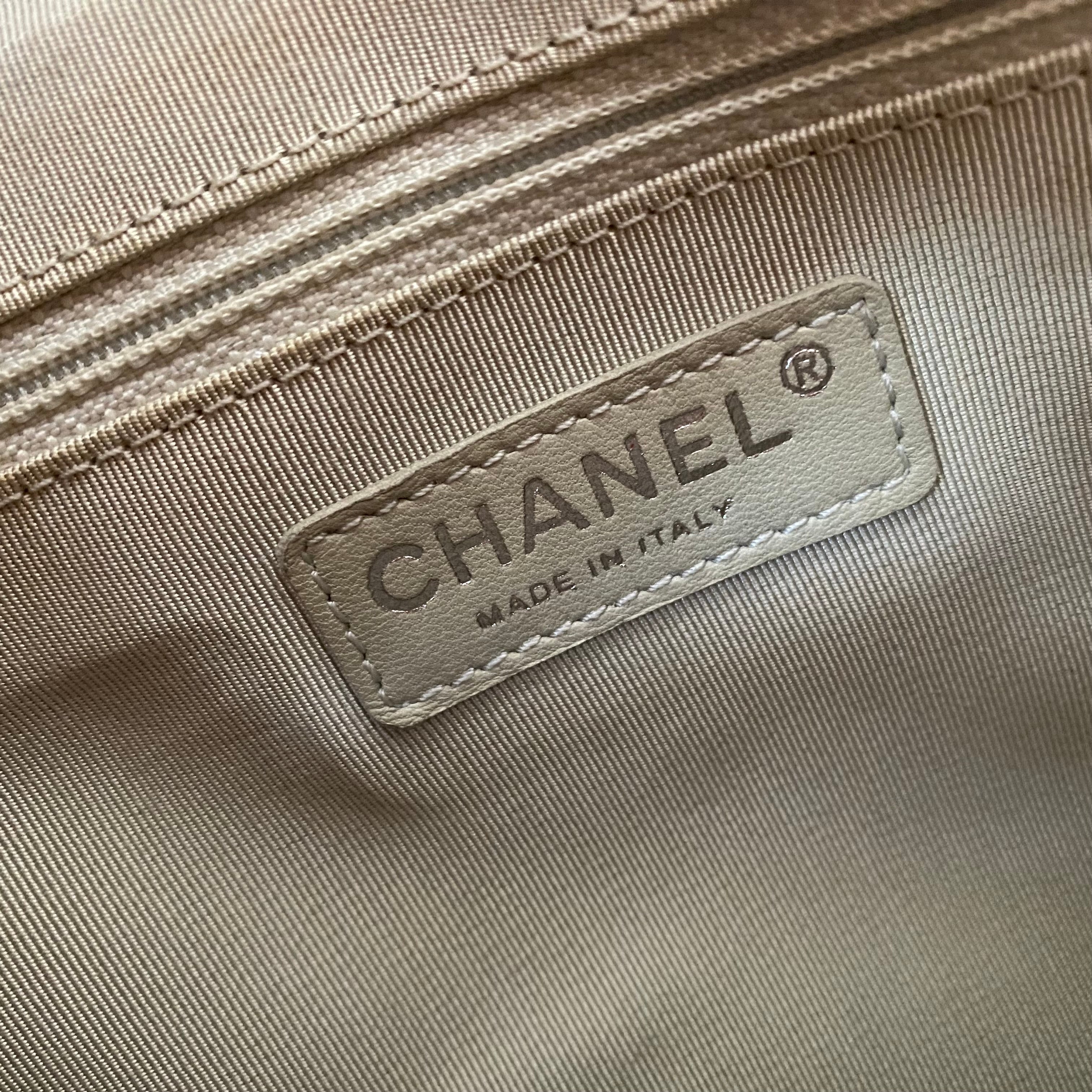 Chanel Orange Around Chain CC Crossbody Bag