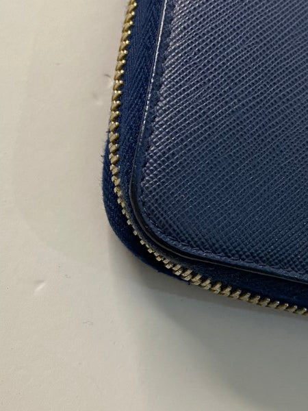 Prada Blue Wallet