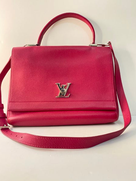 Louis Vuitton Fushia Lockme Bag