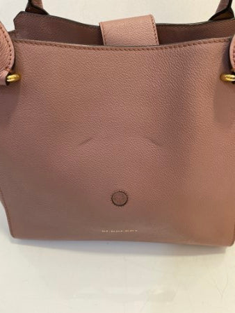 Burberry Pink Buckle Medium Tote Bag