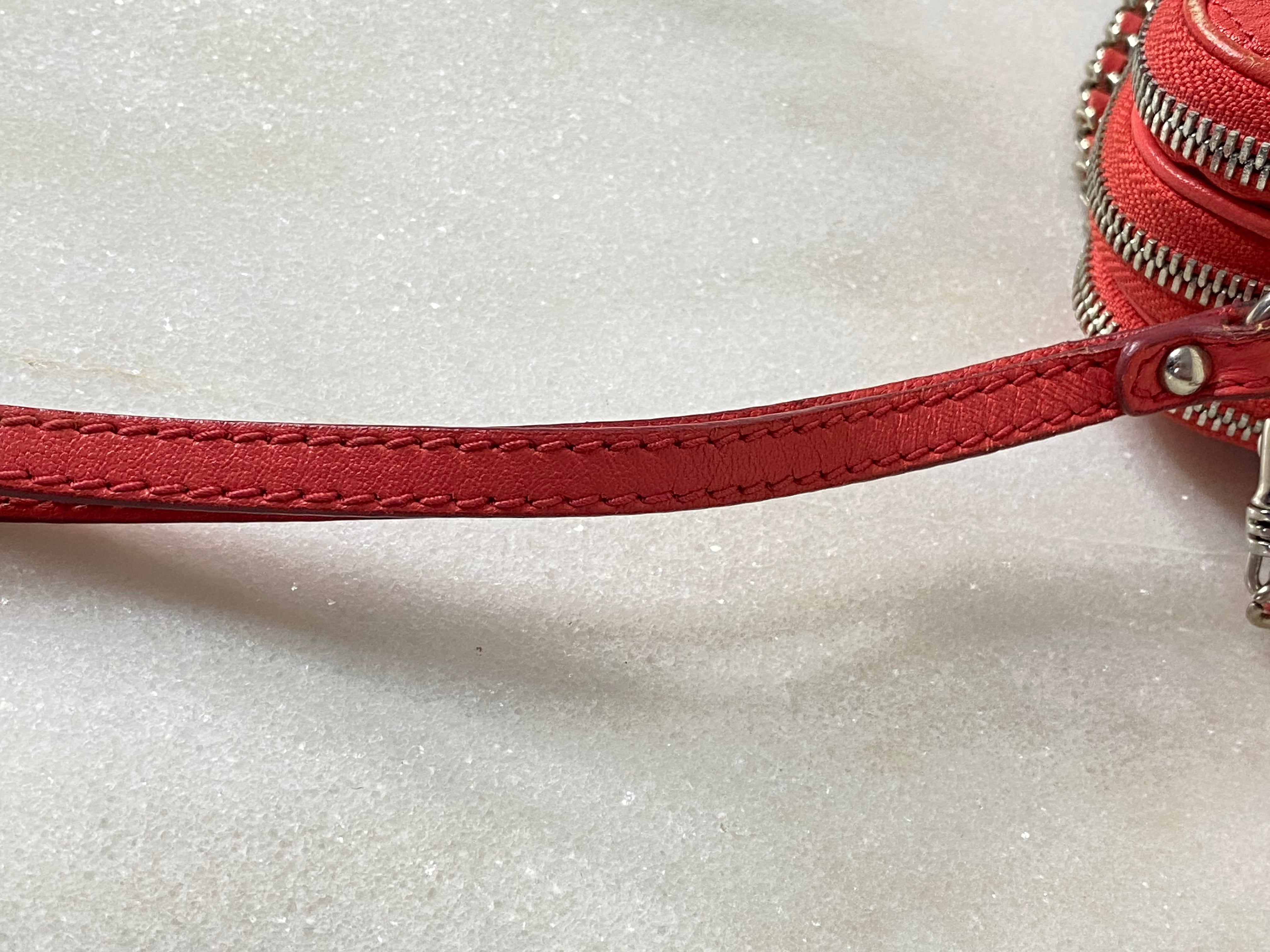 Dolce & Gabbana Orange Lily Glam Mini Crossbody Bag