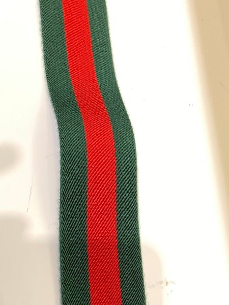 Gucci Tricolor D Ring Web Belt 36
