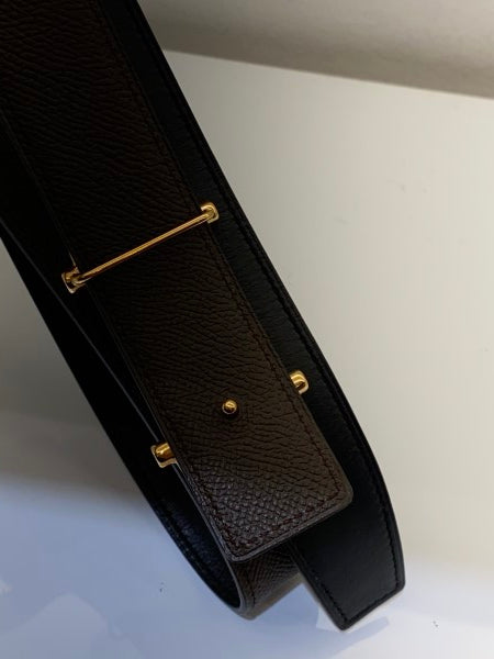 Hermes Bicolor Reversible Buckle Belt