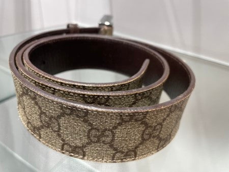 Gucci Bicolor GG Printed Belt