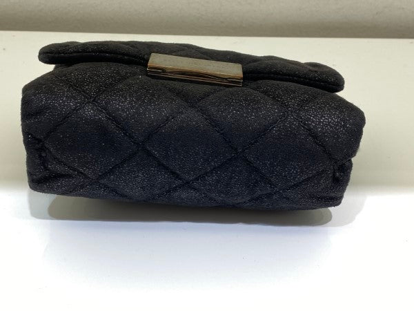 Stella Mccartney Black Soft Becket Quilted Mini Bag