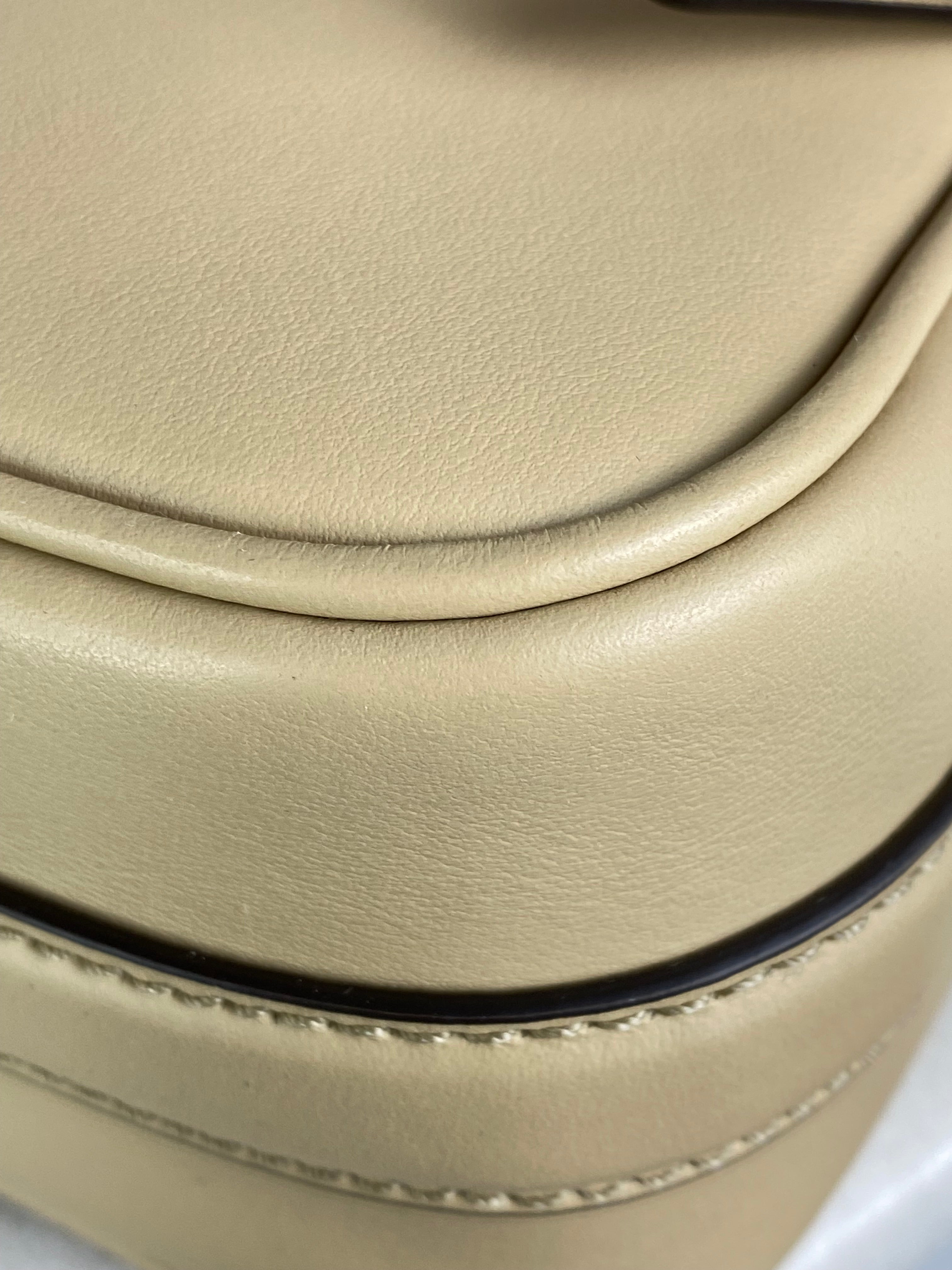 Fendi Beige Opaco F Amido Camera Crossbody Bag