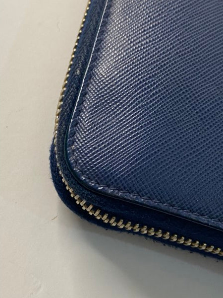 Prada Blue Wallet