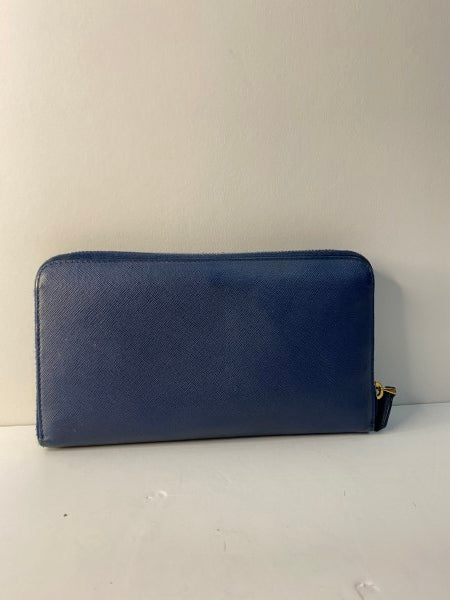 Prada Blue Wallet