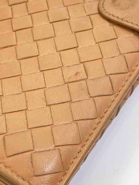 Bottega Veneta Nude Long Wallet