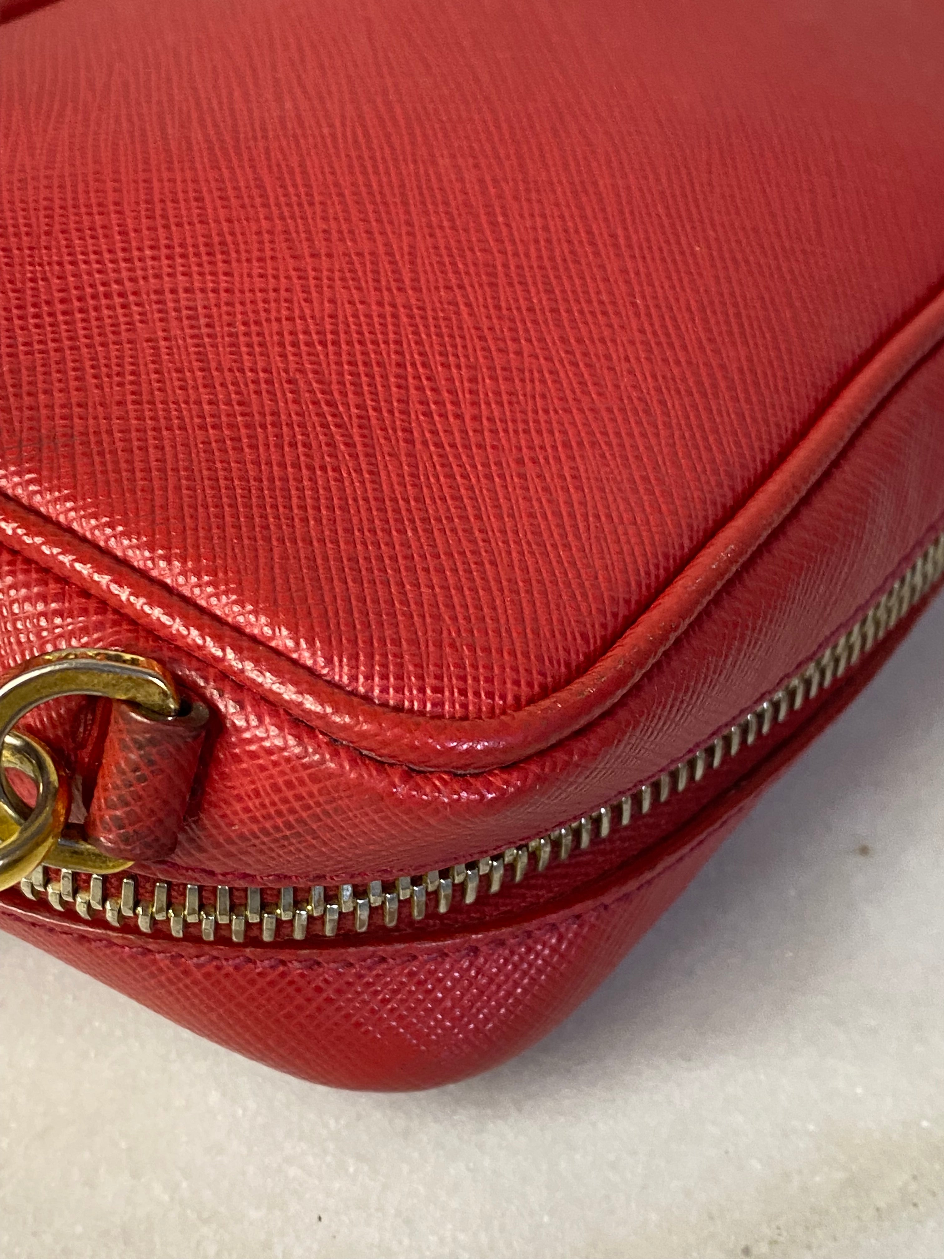 Prada Red Mini Crossbody Bag