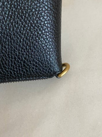 Gucci Black GG Zip Crossbody Bag