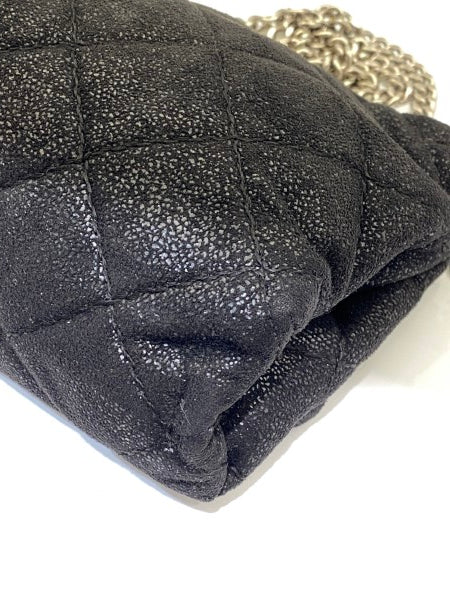 Stella Mccartney Black Soft Becket Quilted Mini Bag