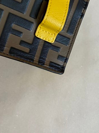 Fendi Bicolor FF Belt Bag W/ Chain